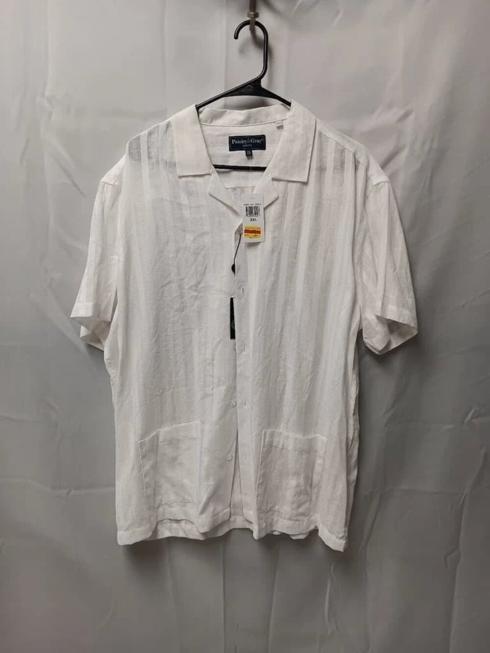 Men's Paisley & Gray Size XXL ORG $80 (Rack 2)